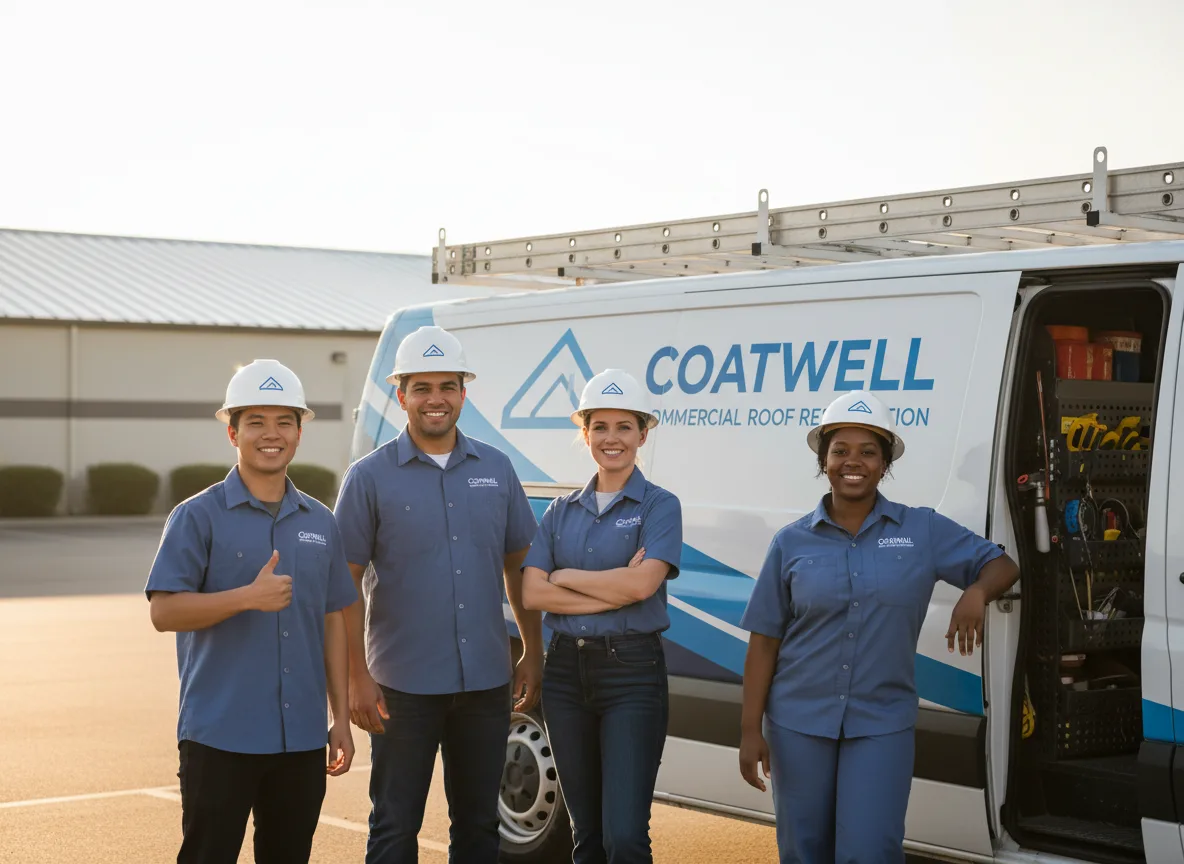 Commercial roof coating company in Wyoming, IL
